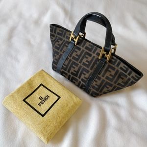 Vintage Fendi Zucca mini Tote bag